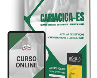 Apostila Concurso Câmara Cariacica / ES 2024, Auxiliar Serviços Administrativos e Legislativos