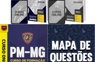 Apostilas e Cursos Concurso PM MG 2024, Soldado e Oficial