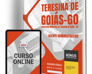 Apostila Concurso Prefeitura Teresina Goiás / GO 2024, Agente Administrativo