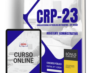 Apostila Concurso CRP-23 / TO 2024, Assistente Administrativo