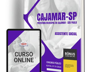 Concurso Prefeitura Cajamar / SP 2024, Apostila Assistente Social