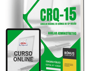 Apostila Concurso CRQ-15 / RN 2024, Auxiliar Administrativo