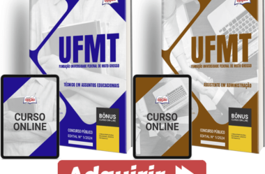 Apostilas Concurso UFMT 2024, Assistente Administração e Técnico Assuntos Educacionais