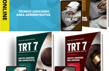 Apostilas e Curso Concurso TRT-7 / CE 2024, Técnico e Analista Judiciários