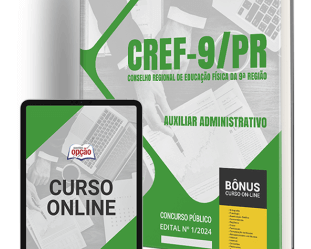 Apostila Concurso CREF-9 / PR 2024, Auxiliar Administrativo