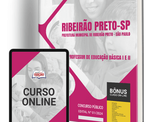 Apostila Processo Seletivo Ribeirão Preto / SP 2024, Professor Educação Básica