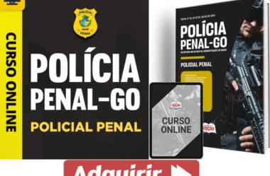 Concurso PP / GO 2024, Apostila e Curso Preparatórios Policial Penal