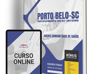 Apostila Concurso Prefeitura Porto Belo / SC 2024, Agente Comunitário Saúde