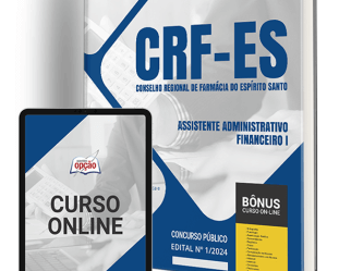 Apostila Concurso Assistente Administrativo Financeiro I do CRF / ES – 2024