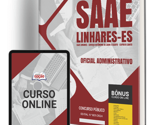 Apostila Oficial Administrativo Processo Seletivo SAAE Linhares / ES 2024