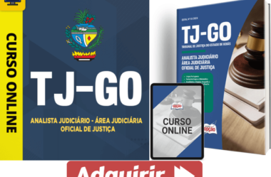 Apostila e Curso Concurso TJ / GO 2024, Oficial de Justiça