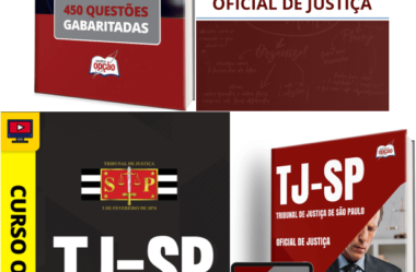 Apostila e Curso Concurso TJ / SP 2024, Oficial de Justiça