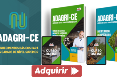 Apostilas e Curso Concurso ADAGRI / CE 2024, Agente Fiscal, Médico e Engenheiro