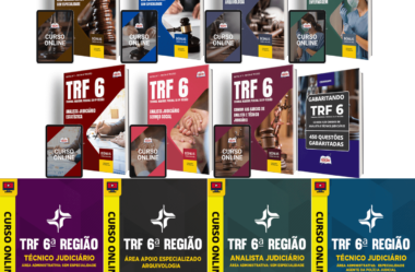 Apostilas e Cursos Técnico e Analista Judiciários Concurso TRF-6 / MG 2024