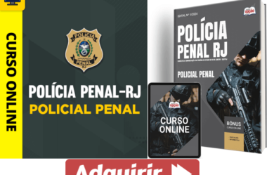 Apostila e Curso Inspetor de Polícia Penal Concurso PP / RJ 2025