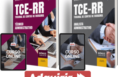 Apostilas Concurso TCE / RR 2025, Técnico e Analista Administrativo