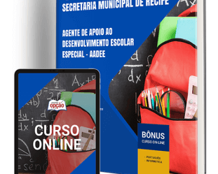 Apostila Concurso Agente Apoio Escolar Especial da Prefeitura Recife / PE 2025