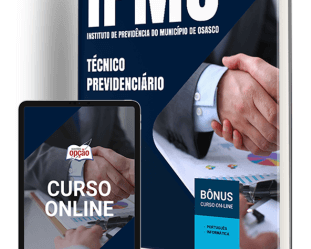 Apostila Concurso IPMO / SP 2025, Técnico Previdenciário