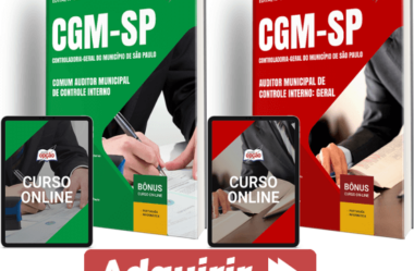 Apostilas Auditor Municipal de Controle Interno Concurso CGM / SP 2025