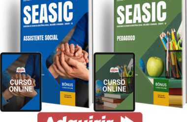 Apostilas Assistente Social e Pedagogo Concurso SEASIC / SE 2025