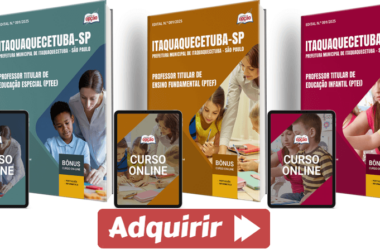 Apostilas Concurso Prefeitura Itaquaquecetuba / SP 2025, Professores